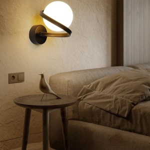 Lampa de perete APP1209-1W Black - Img 2