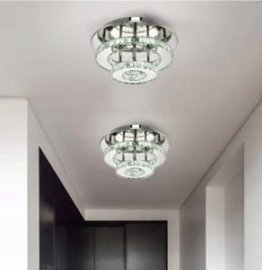 Lampă de tavan din cristal Plafond LED 20W rotund APP412-C - Img 3