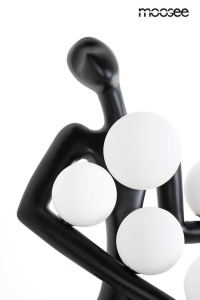 LAMPADAR EXCLUSIVIST 171CM, HUMAN DREAMER, FIBRA DE STICLA SI ABAJUR DE STICLA - Img 4