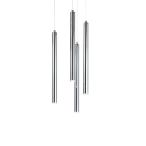 LUSTRA FROZEN SP4, CROM, DESIGN MODERN, IDEAL LUX
