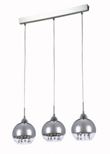 LUSTRA ICEBERG P012-PL-03-N , DIN METAL SI STICLA, STIL MODERN, MAYTONI