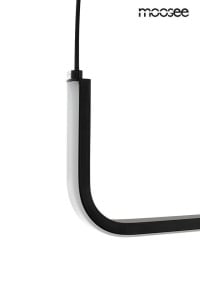 LUSTRA LED EXCLUSIVIST 90CM, SHAPE, CONFECTIONATA DIN METAL, DESIGN MODERN - Img 5