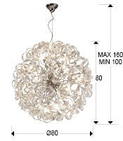 LUSTRA LED NOVA 541450 DESIGN MODERN - SCHULLER - Img 2