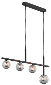 LUSTRA NEPTUN 1908, DIN METAL SI STICLA, STIL VINTAGE, JUPITER
