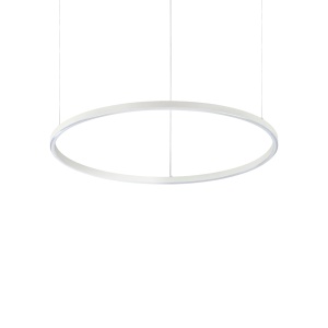 LUSTRA ORACLE SLIM ROUND SP D070, ALB MAT, DIN ALUMINIU SI POLICARBONAT, STIL MODERN