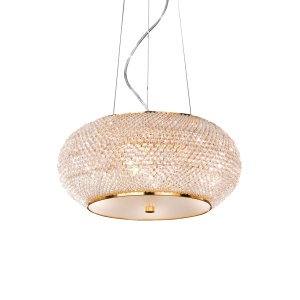 LUSTRA PASHA' SP6, AURIU, DIN CRISTAL, STIL MODERN