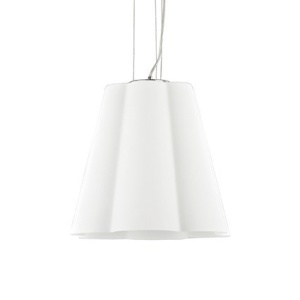 LUSTRA/ PENDUL MODERN ALB SESTO SP1 D35 - Img 2