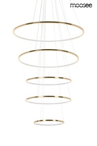 LUSTRA RING SLIM L AURIE, CONFECTIONATA DIN OTEL SI ACRIL, STIL MODERN