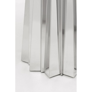 MASA DINING AMORA STONE 120 CM, CONFECTIONATA DIN MARMURA SI OTEL, STIL MODERN - Img 4