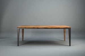 MASA DINING DYLE ESSENCE 001 200x100, DIN METAL SI LEMN MASIV, STIL MODERN B2