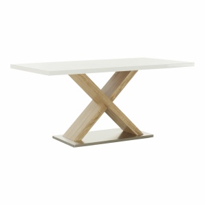 MASA DINING FARNEL, ALB EXTRA LUCIOS/STEJAR, STIL MODERN, TK