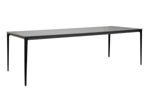 MASA DINING SLIM 240 NEAGRA, CONFECTIONATA DIN CERAMICA SI ALUMINIU, STIL MODERN