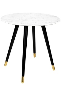 MASA PADRINO 90 CM, CONFECTIONATA DIN MDF SI OTEL INOXIDABIL, STIL MODERN