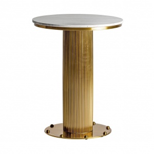 MASUTA DE BAR DOLNY REF. 28730, DIN METAL SI MARMURA, STIL MODERN, VIC - Img 2