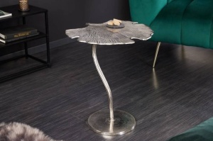 MASUTA DE CAFEA 53CM, GINKO, DIN METAL DE CULOARE ARGINTIE, COD 41790, DESIGN MODERN