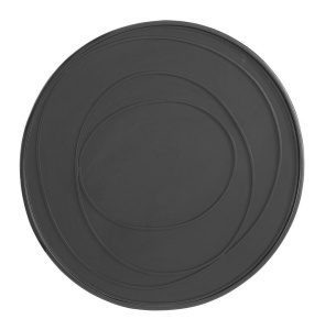 MASUTA DE CAFEA ARCHIE 70X42, NEAGRA, CONFECTIONATA DIN OTEL, STIL MODERN - Img 4