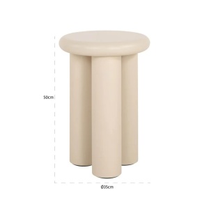 MASUTA DE CAFEA ELBAZ, 8750, BEJ, CONFECTIONATA DIN PVC SI MDF, RICHMOND INTERIORS - Img 2