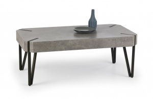 MASUTA DE CAFEA EMILY GRI-NEGRU - DESIGN VINTAGE - HALMAR