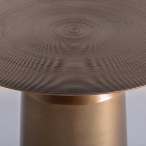 MASUTA DE CAFEA ZAUCH REF. 29790, DIN METAL, ALUMINIU SI MDF, STIL MODERN, VIC - Img 3