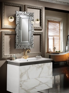 OGLINDA CLEOPATRA 290152, 90X60, DIN STICLA SI MDF, STIL MODERN, SCHULLER