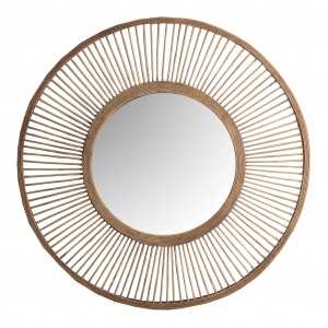 OGLINDA DECORATIVA REF. 27289, DIN LEMN DE BAMBUS SI OGLINDA, STIL CLASIC, VIC