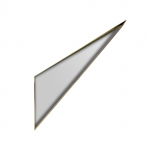 OGLINDA KODIE REF. 27614, DIN METAL SI STICLA, STIL MODERN, VIC