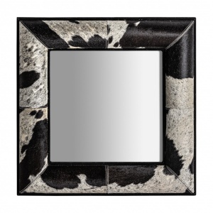 OGLINDA WACO REF. 29470, DIN PIELE SI STICLA, STIL CLASIC, VIC
