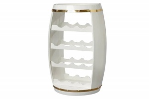 ORGANIZATOR DE VINURI, BODEGA 60CM, LEMN, ALB, MODEL DEOSEBIT - Img 6