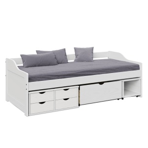 PAT CU SPATIU DE DEPOZITARE MAXI NEW, ALB, STIL MODERN, TK