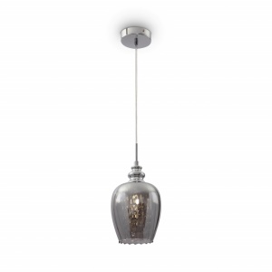 PENDUL BLUES MOD033-PL-01-N , DIN METAL SI STICLA, STIL MODERN, MAYTONI
