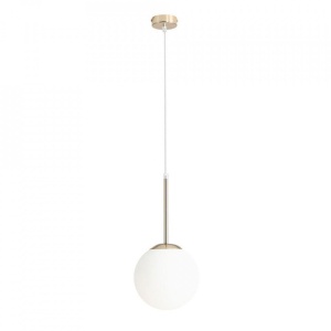 PENDUL BOSSO MINI 20, 200 CM, AURIU, DIN STICLA SI METAL, STIL MODERN