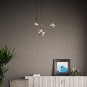 PENDUL EQUINOXE SP1 D15, ALAMA, DIN METAL SI STICLA, STIL MODERN - Img 2