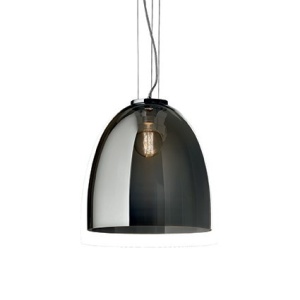 PENDUL EVA SP1 SMALL, FUMURIU, DESIGN SCANDINAV, IDEAL LUX