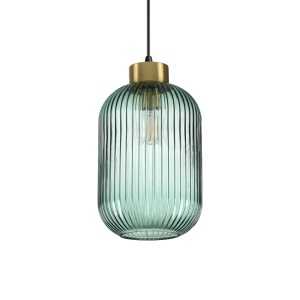 PENDUL MINT-3 SP1, VERDE, DIN STICLA, STIL MODERN