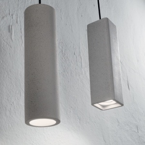 PENDUL OAK SP1 ROUND, CIMENT, DIN METAL, STIL MODERN - Img 2