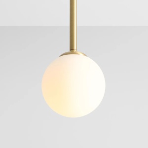 PENDUL PINNE SHORT, 42 CM, ALAMA, DIN STICLA SI METAL, STIL MODERN