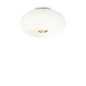 PLAFONIERA ARIZONA PL5, ALB, DIN STICLA, STIL MODERN