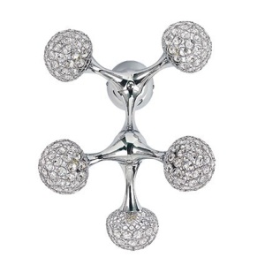 Plafoniera MODERNA CRISTAL NODI PL5