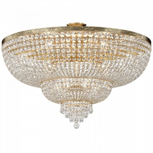PLAFONIERA PALACE DIA890-CL-18-G , DIN METAL SI STICLA, STIL MODERN, MAYTONI