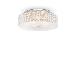 PLAFONIERA ROMA PL6, CROM, DIN METAL, STIL MODERN
