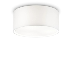 PLAFONIERA WHEEL PL5, ALB, DIN METAL, STIL MODERN