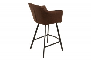 SCAUN DE BAR, MARO ANTICHIZAT, LOFT, DESIGN VINTAGE - Img 4