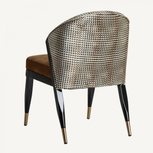 SCAUN DEOSEBIT, BRILLON, LEMN DE CAUCIUC SI TEXTIL, ARTIM GROUP SELECTION - Img 4