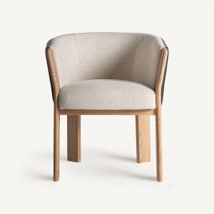 SCAUN DEOSEBIT, NARA, DIN LEMN, PIELE SI STOFA, ARTIM GROUP SELECTION - Img 2