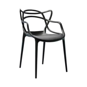 SCAUN DINING/GRADINA, NEGRU, DIN POLIPROPILENA, ARTIM GROUP SELECTION