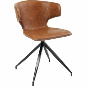 SCAUN DINING RUSTY, CONFECTIONAT DIN POLIURETAN SI METAL, STIL VINTAGE