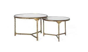 SET 2 MASUTE DE CAFEA, ARTIM 1707, DIN METAL SI MARMURA, ARTIM GROUP SELECTION