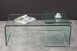 SET 2 MASUTE DE CAFEA, GHOST, STICLA, DESIGN MODERN - Img 2