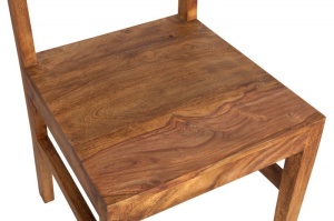SET 2 SCAUNE, DIN LEMN MASIV NATURAL, LAGOS COD 35861, DESIGN RUSTIC - Img 5