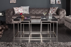 SET 3 MASUTE DE CAFEA ELEMENTS 39834 STIL MODERN